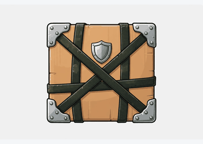 Reinforced shipping box with corner protection